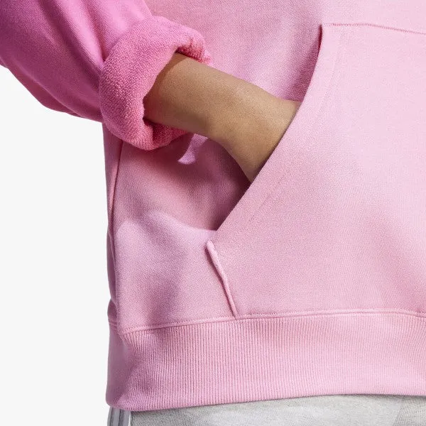 adidas Womens Pullover Hoody Pink