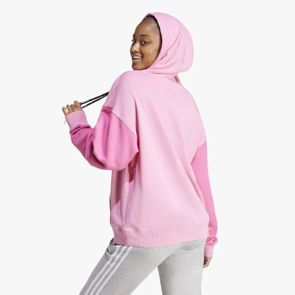 adidas Womens Pullover Hoody Pink