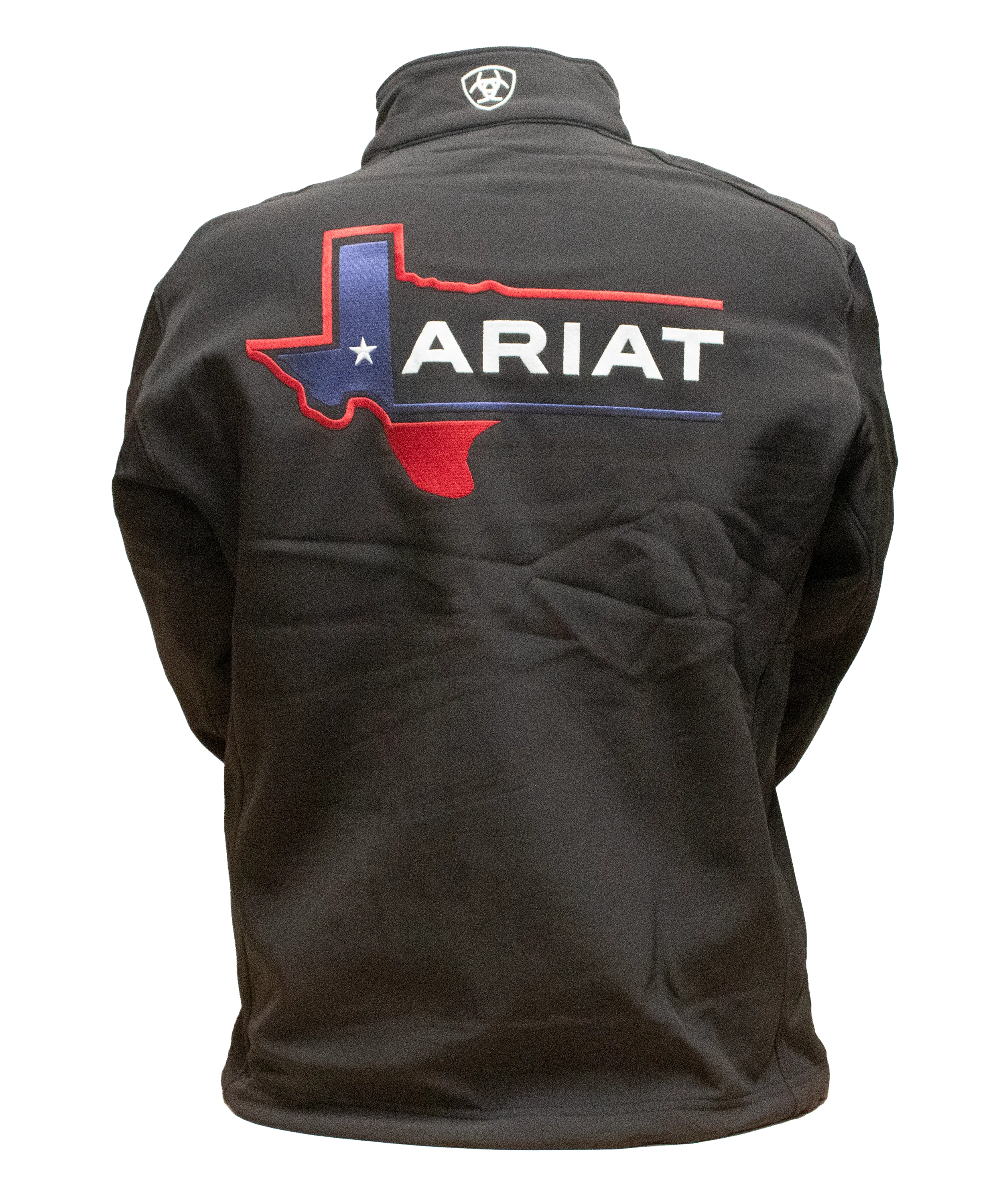 Ariat Men's Texas Flag Black Jacket