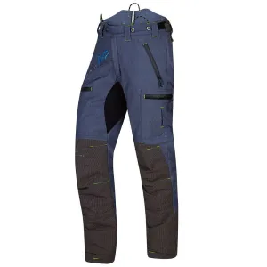 AT4060 Breatheflex Pro Chainsaw Trousers Design A Class 1 Legacy - Denim Blue