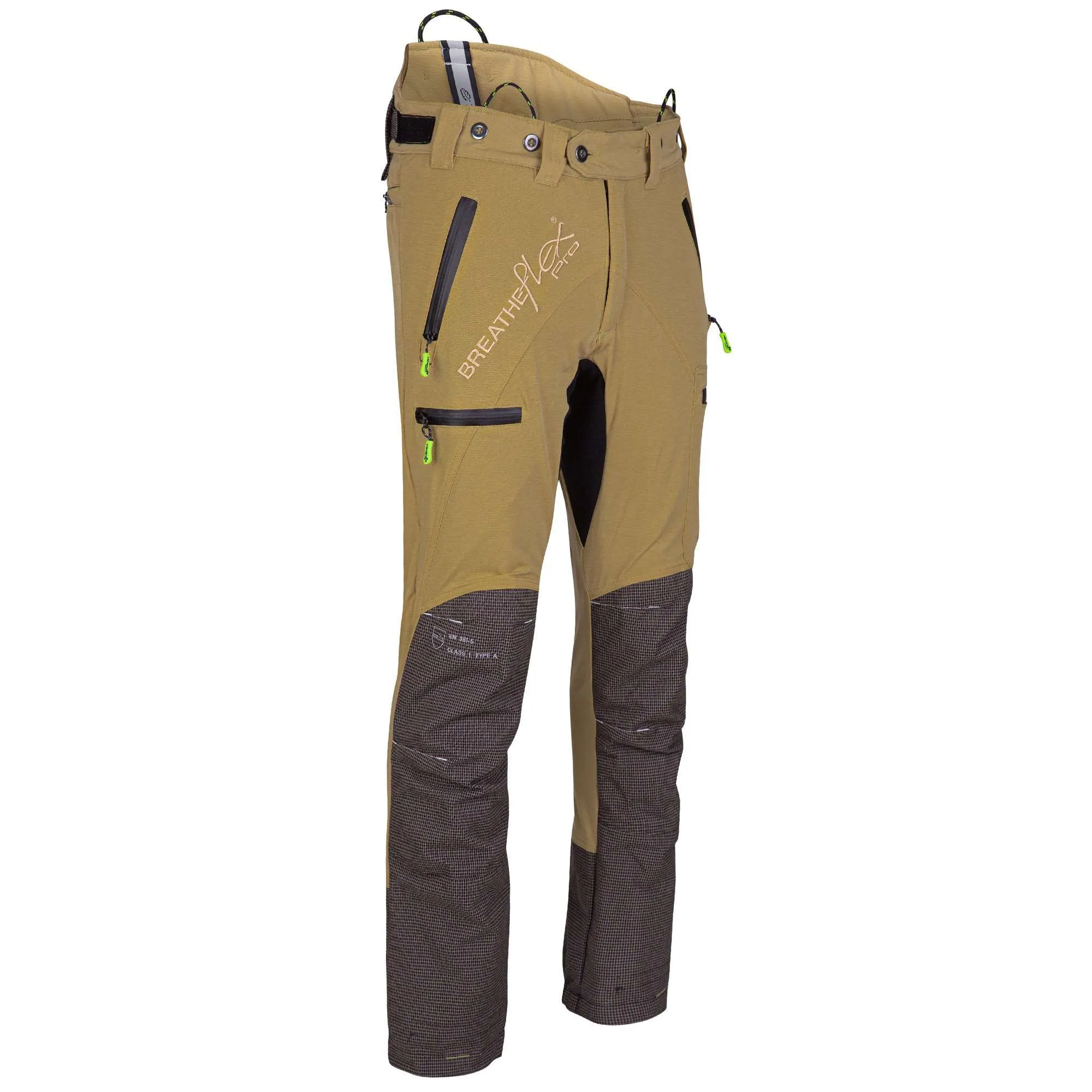 AT4070 Breatheflex Pro Chainsaw Trousers Design C Class 1 - Beige