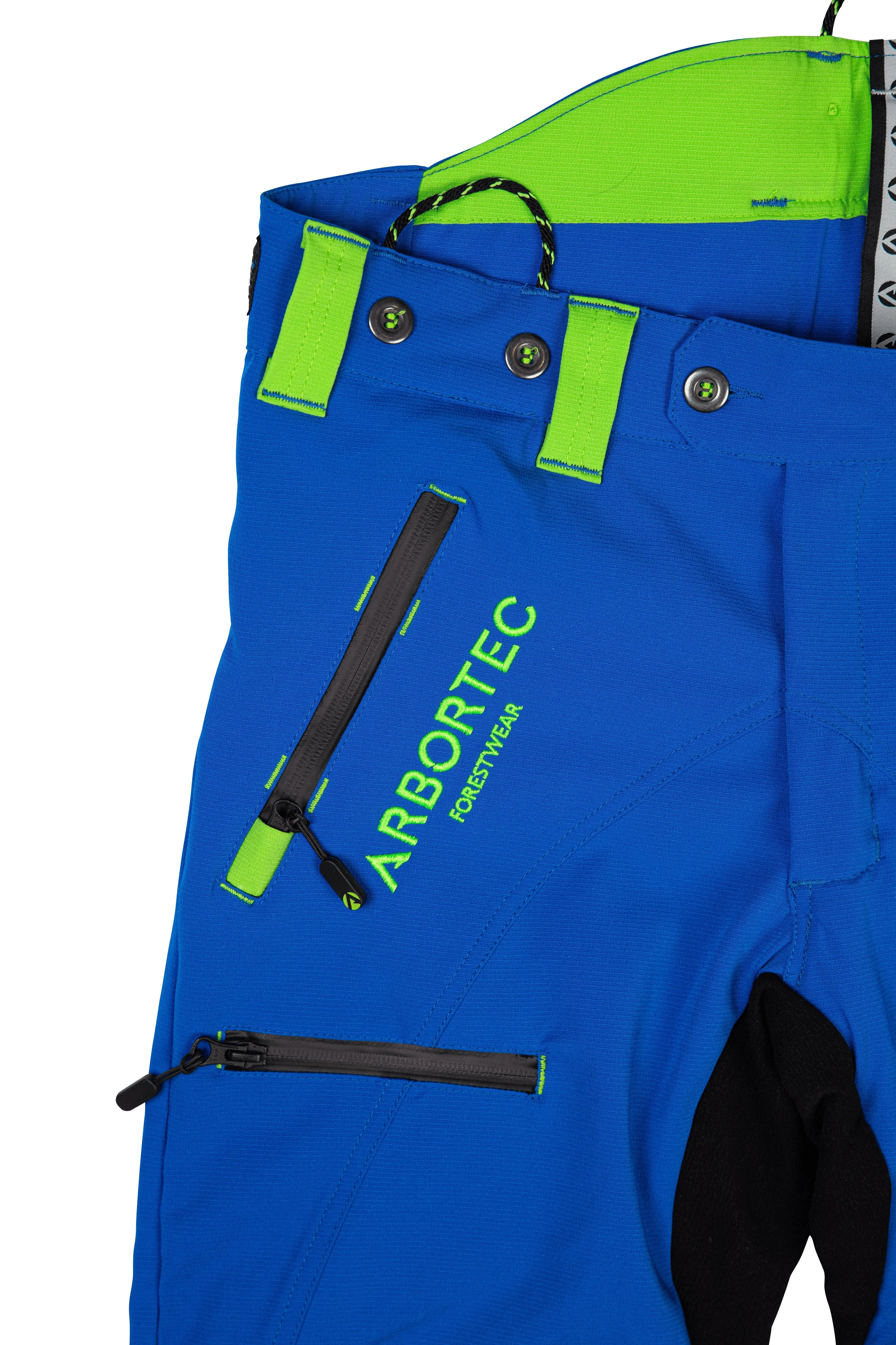 AT4070 Breatheflex Pro Chainsaw Trousers Design C Class 1 - Blue