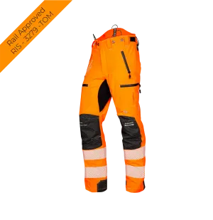 ATHV4060 Breatheflex Pro Chainsaw Trousers Design A Class 1 - Hi-Vis Orange