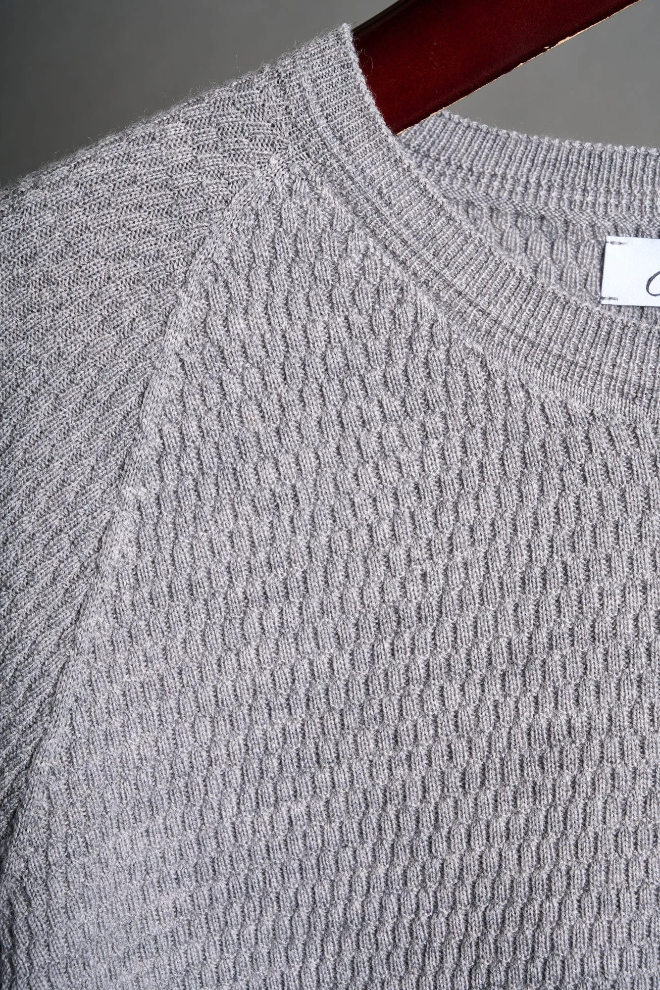 Bailey Waffle Knit Crewneck