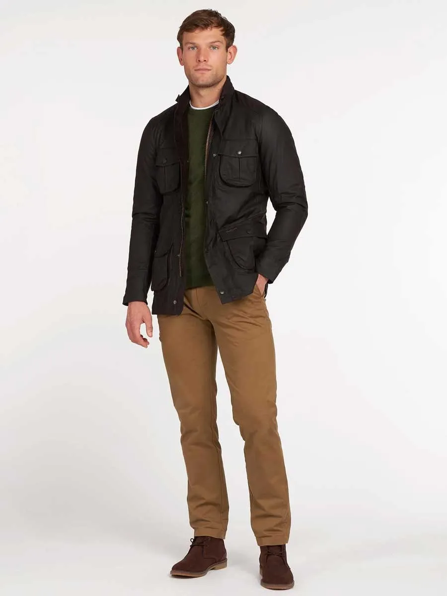 BARBOUR Corbridge Wax Jacket - Mens - Rustic