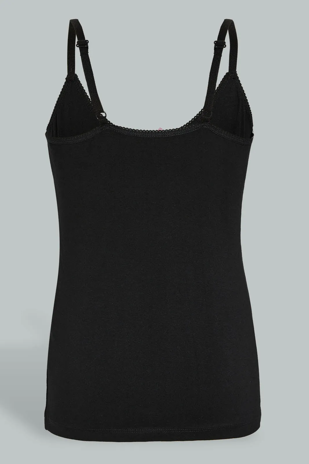 Black Basic Vest (Pack of 2)