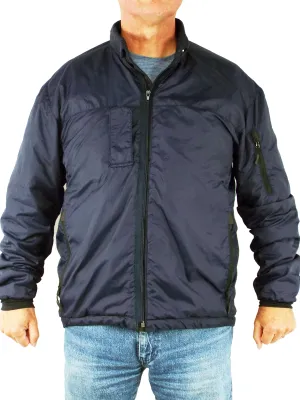 British Royal Navy Soft Insulated Jacket - Navy Blue - Carinthia branded - Grade 1