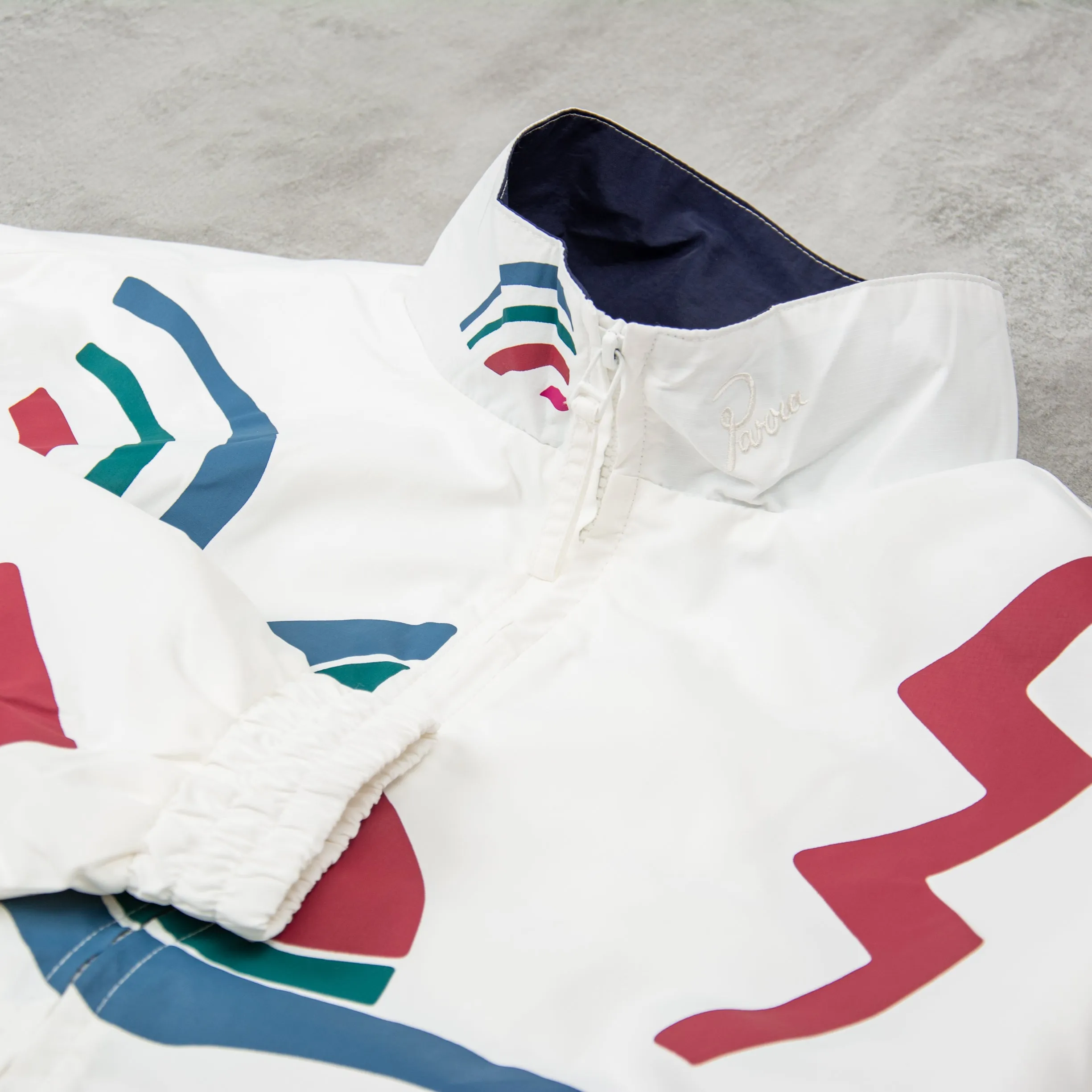 By Parra Tennis Maybe Track Jacket - White