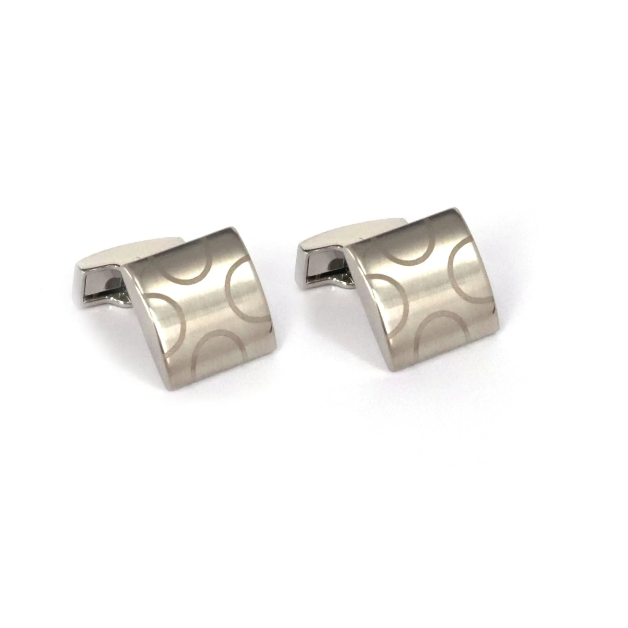 Classic Silver Square Cufflinks in various designs (Online Exclusive)