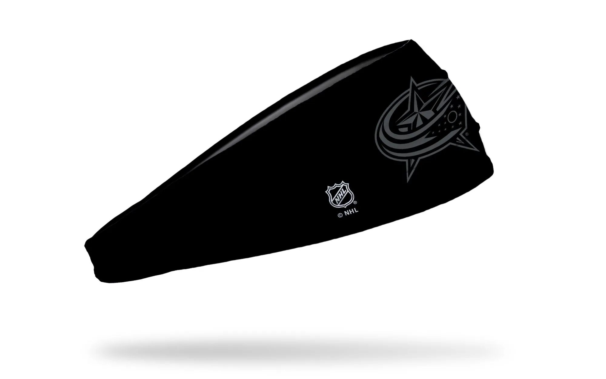 Columbus Blue Jackets: Gray Logo Headband