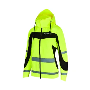 Equisafety Lightweight Waterproof Hi Vis Jacket - Yellow