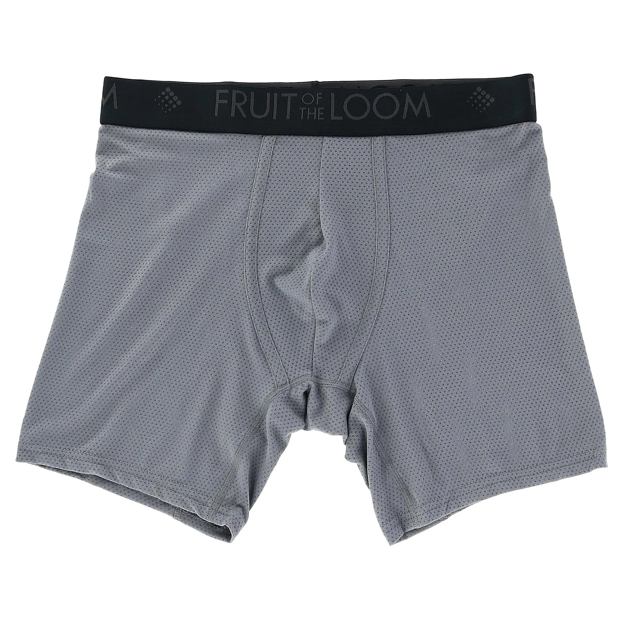 Fruit of the Loom Men's Breathable Micro Mesh Boxer Briefs (3 Pair Pack)