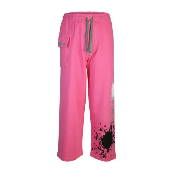 FUCHSIA TANK TOP TROUSER SET FOR GIRLS