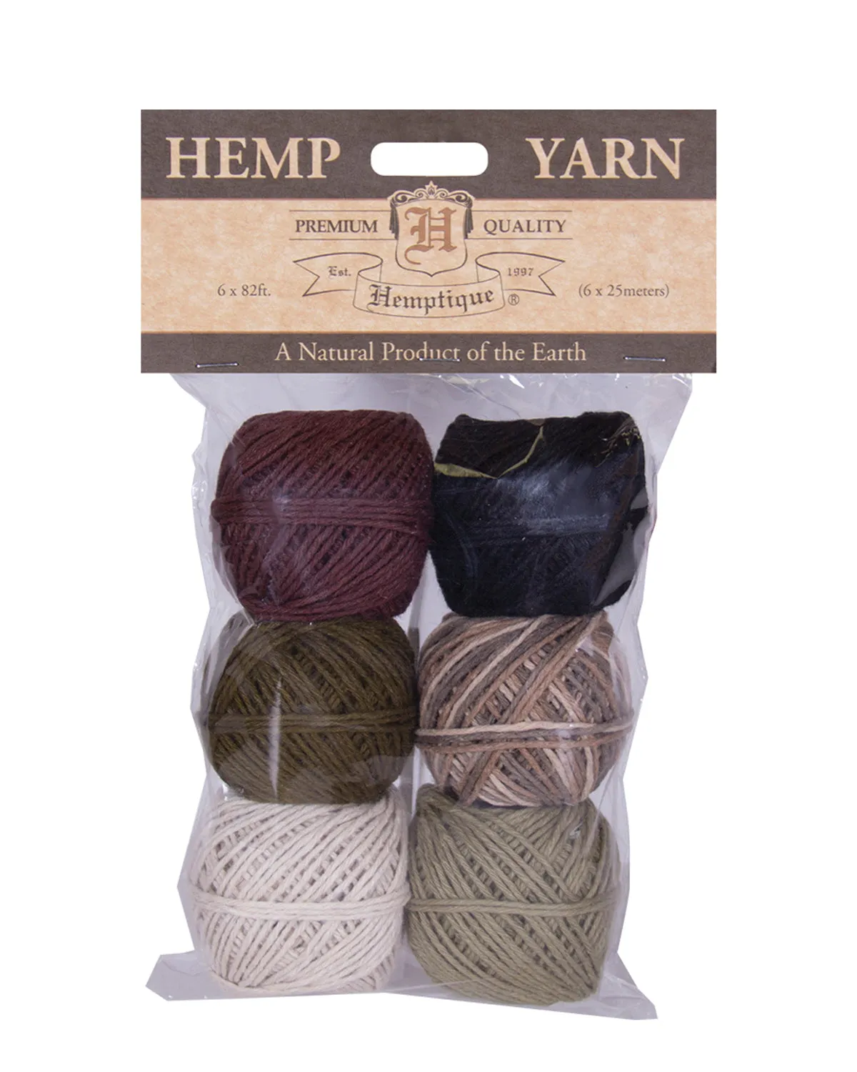 Hemptique Hemp Yarn Bon Bons 6X25M