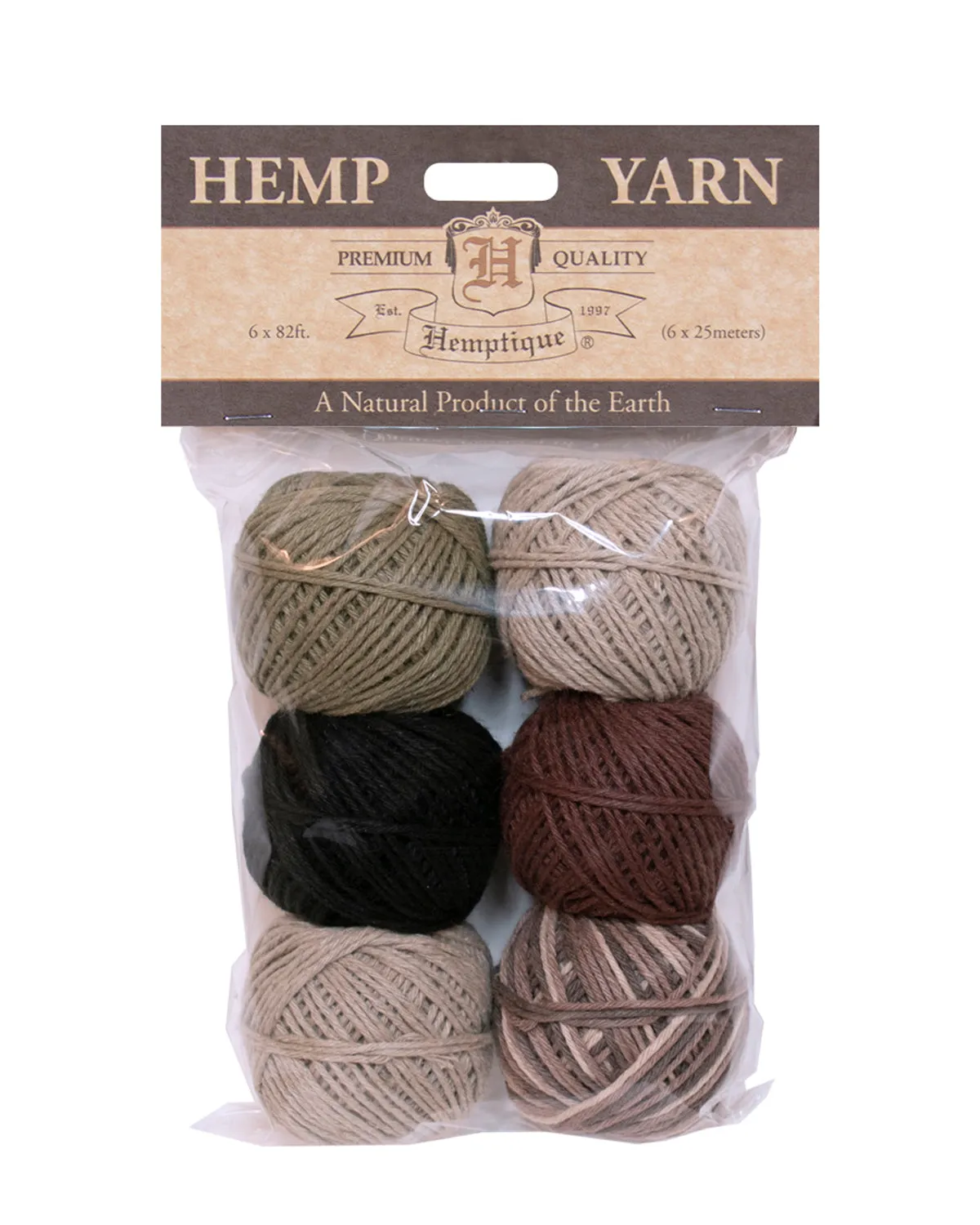 Hemptique Hemp Yarn Bon Bons 6X25M