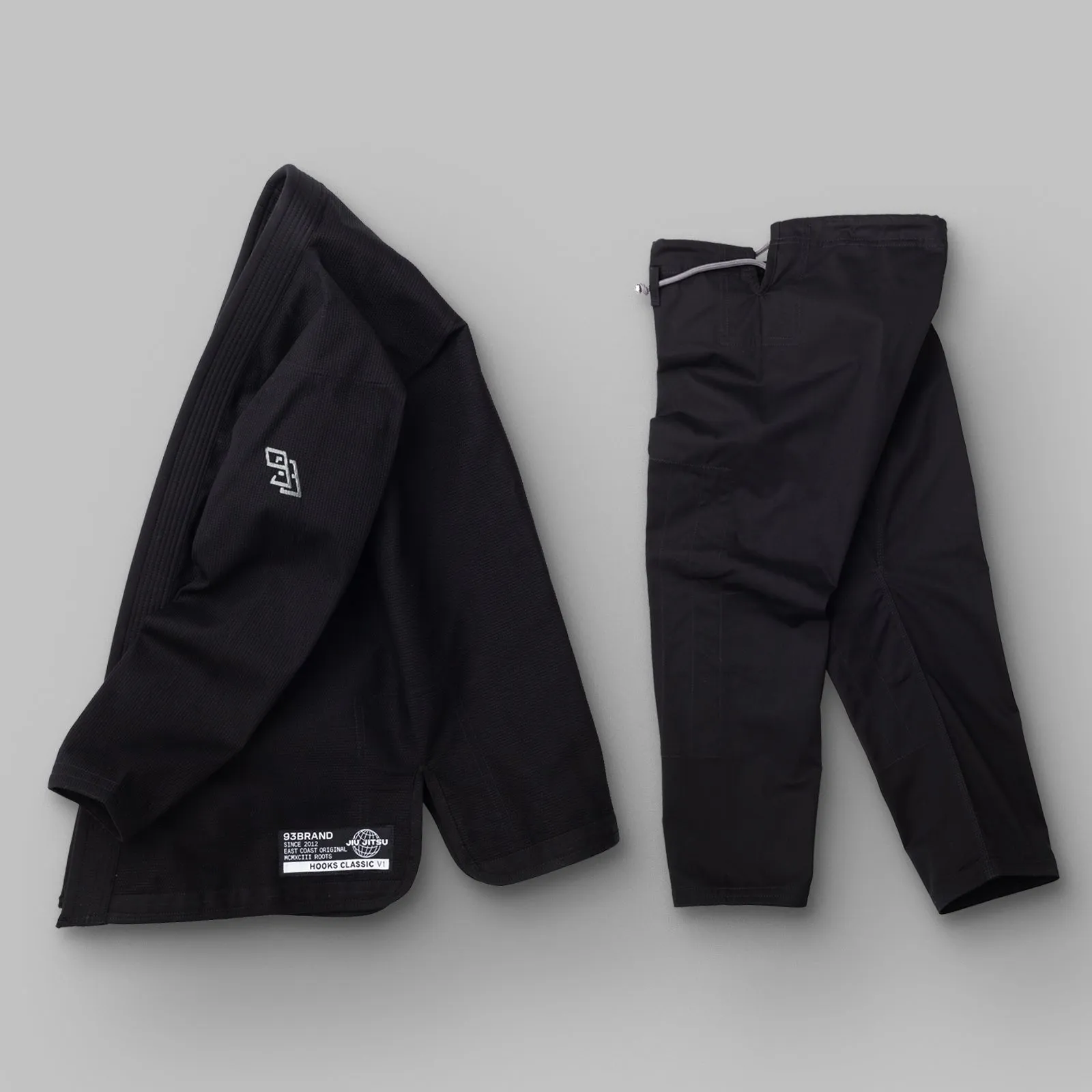 HOOKS CLASSIC  Jiu Jitsu Gi - Black