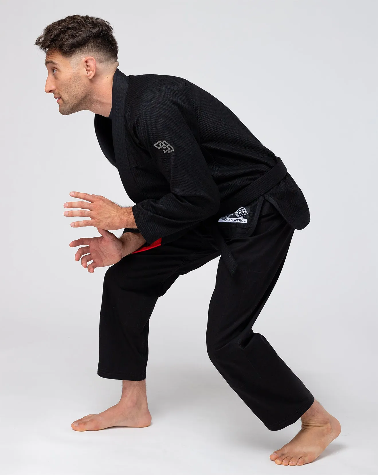 HOOKS CLASSIC  Jiu Jitsu Gi - Black