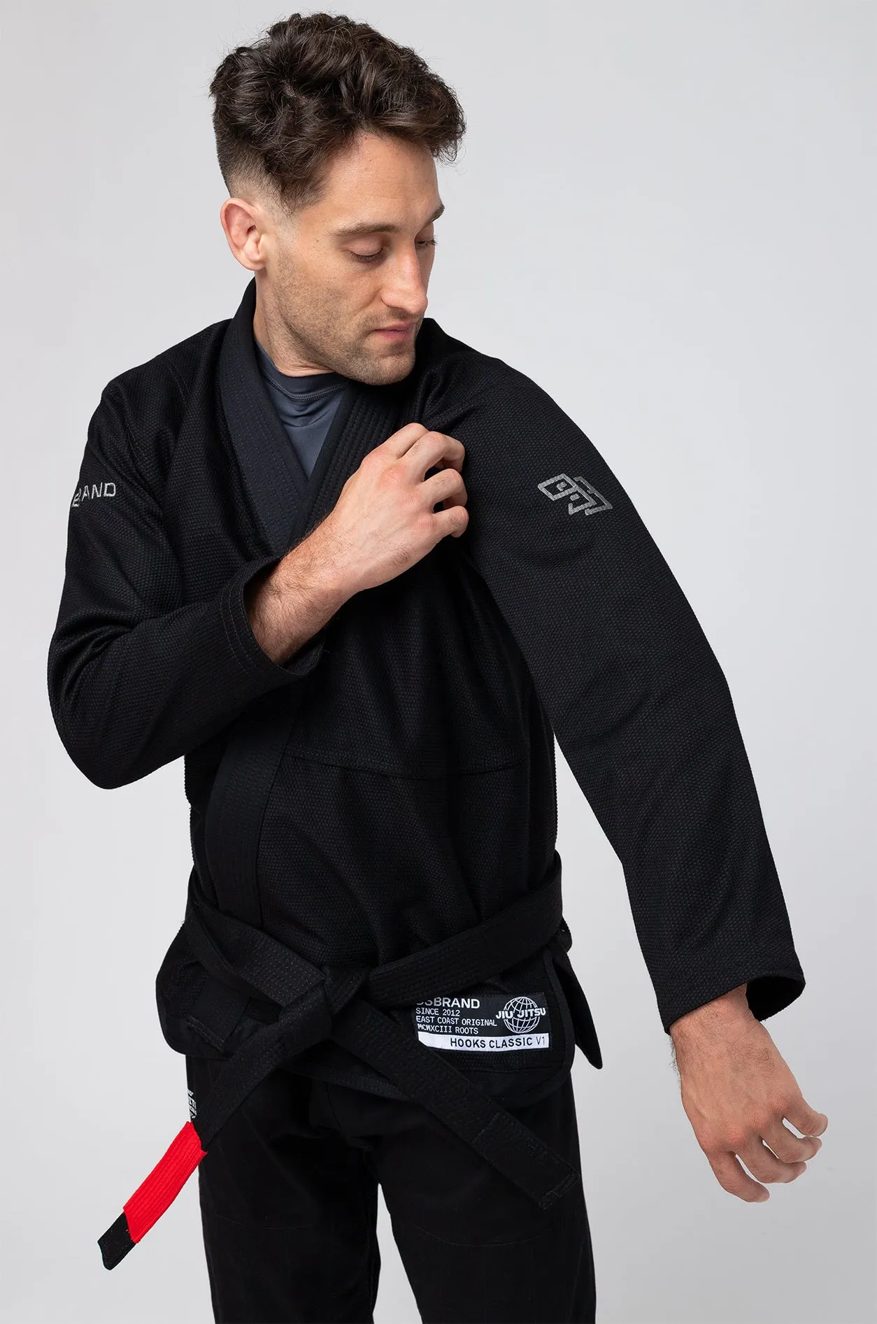 HOOKS CLASSIC  Jiu Jitsu Gi - Black