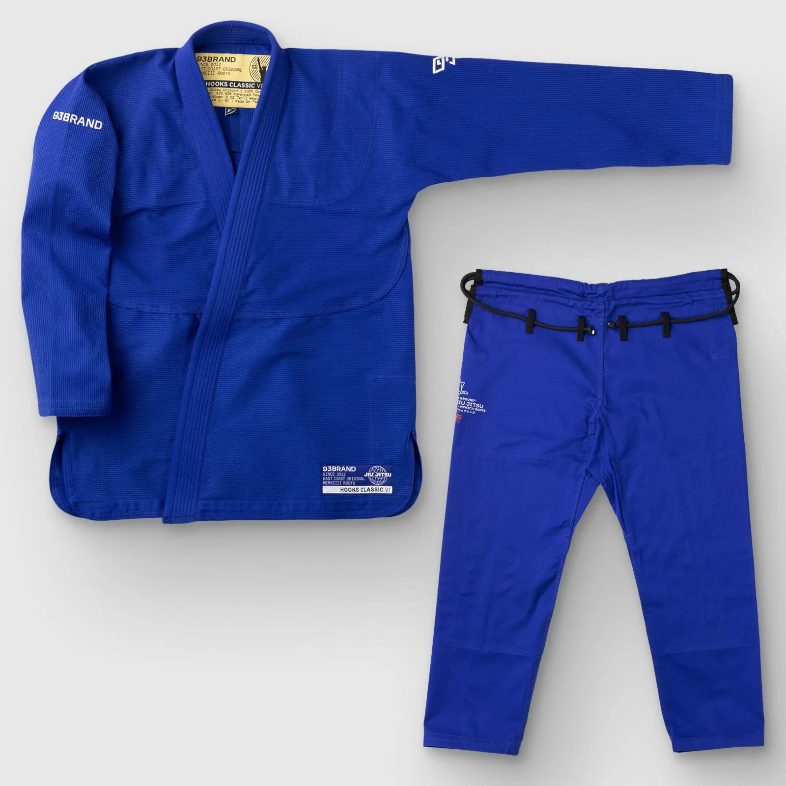 HOOKS CLASSIC Women's Jiu Jitsu Gi - Blue (WHOLESALE)