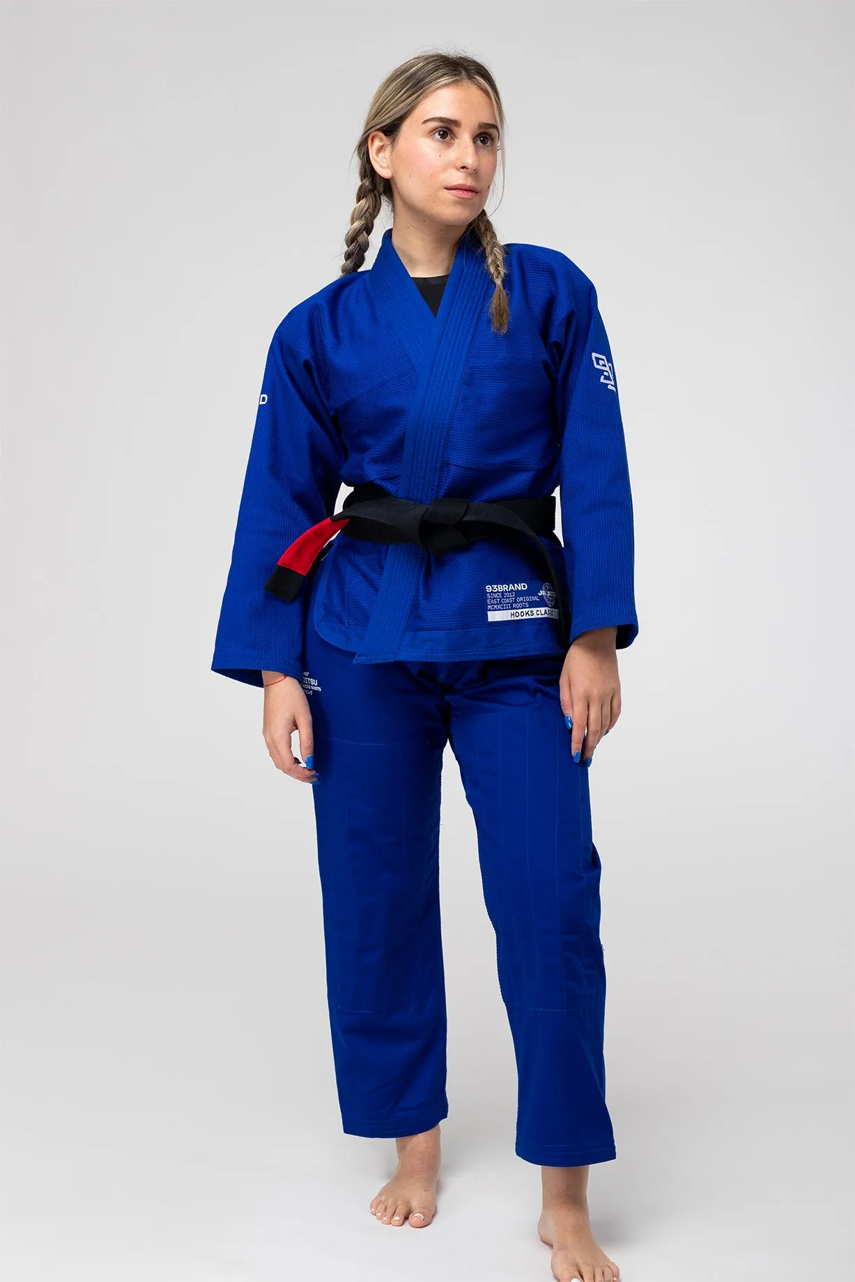 HOOKS CLASSIC Women's Jiu Jitsu Gi - Blue (WHOLESALE)