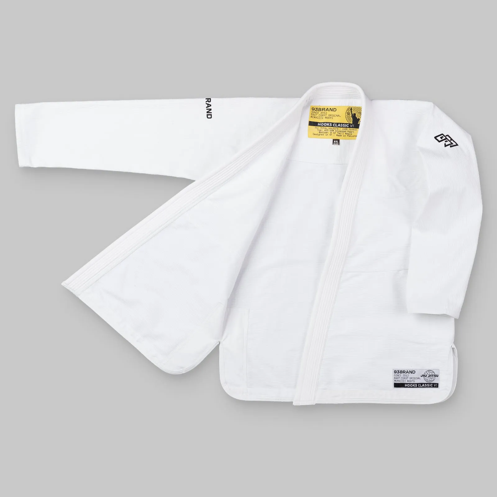 HOOKS CLASSIC Women's Jiu Jitsu Gi - White (WHOLESALE)