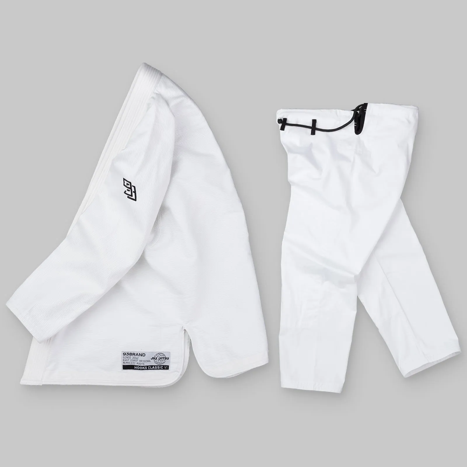 HOOKS CLASSIC Women's Jiu Jitsu Gi - White (WHOLESALE)