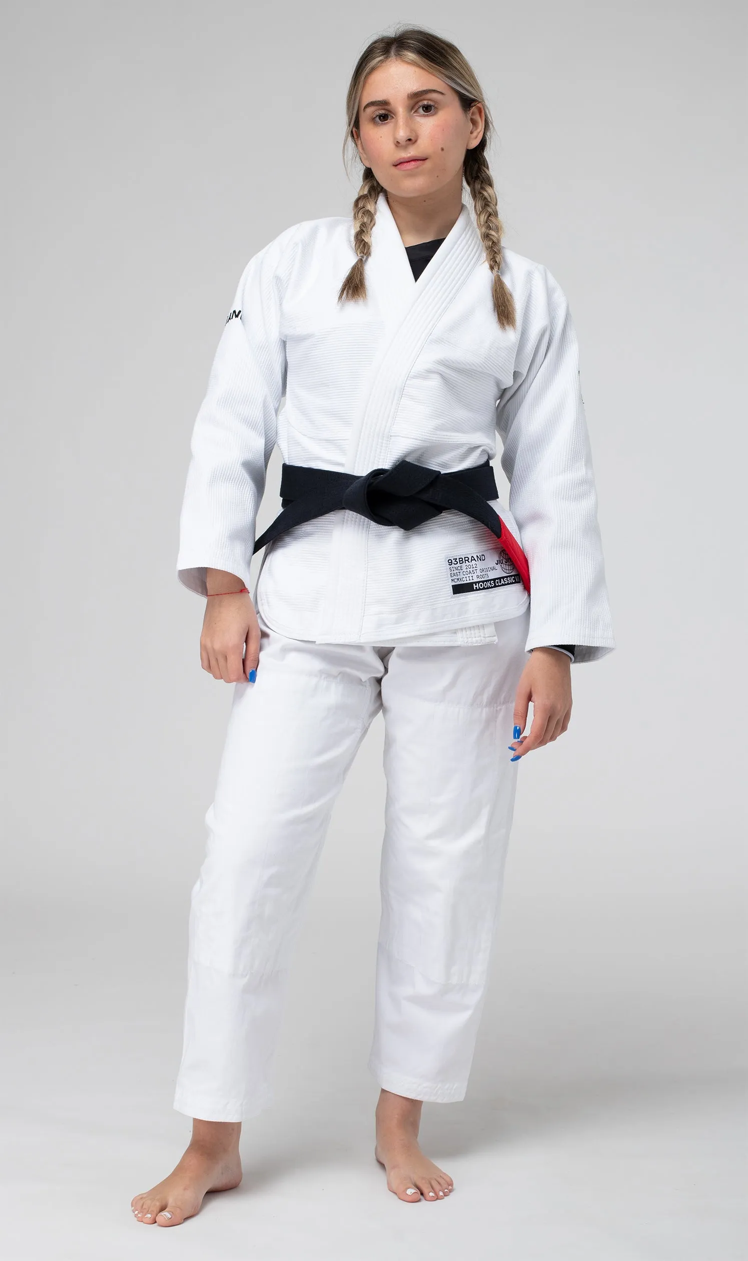 HOOKS CLASSIC Women's Jiu Jitsu Gi - White