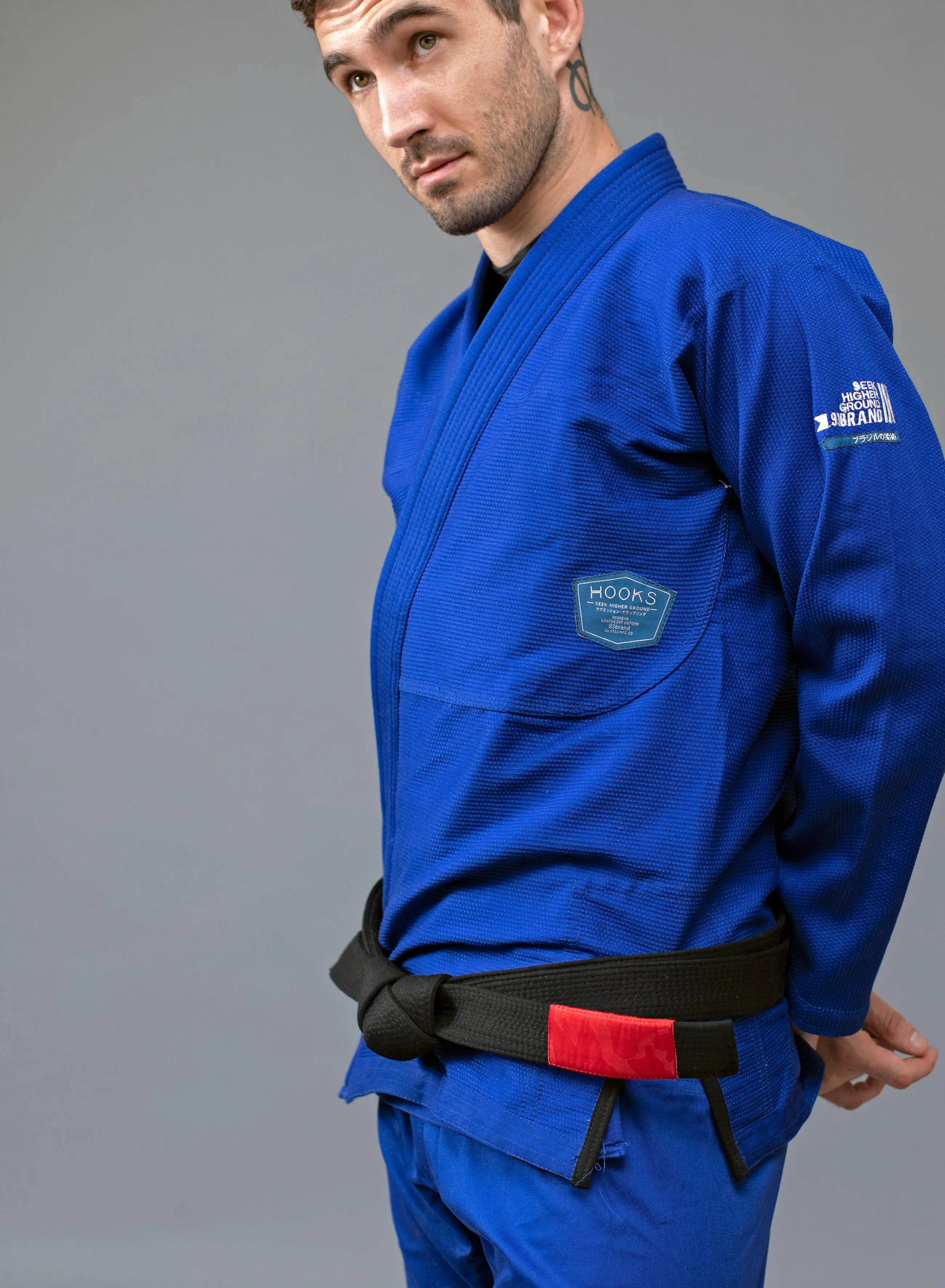 HOOKS V4 Jiu Jitsu Gi - Blue