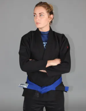 HOOKS V4 Women's Jiu Jitsu Gi - Blacked Out Special Edition