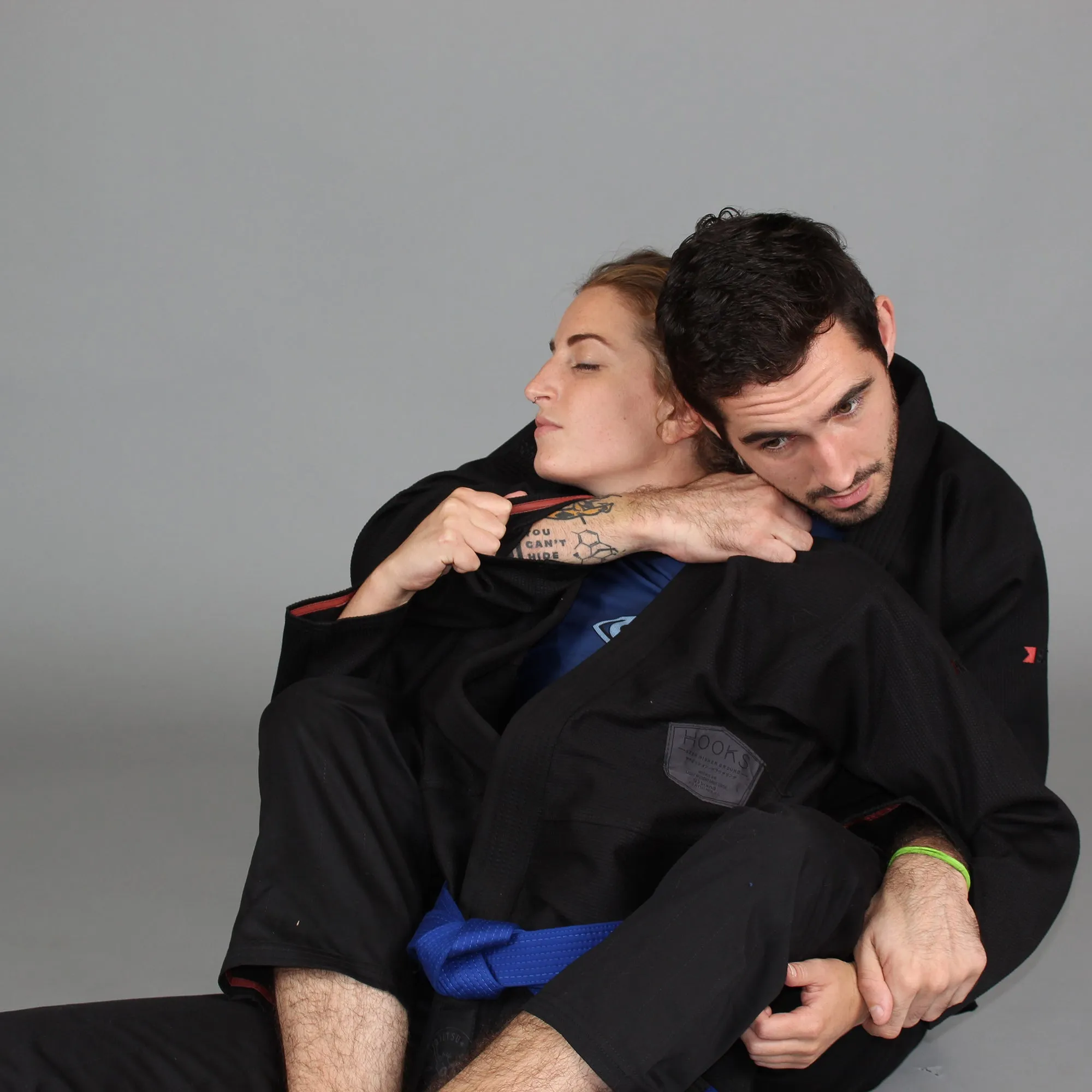 HOOKS V4 Women's Jiu Jitsu Gi - Blacked Out Special Edition