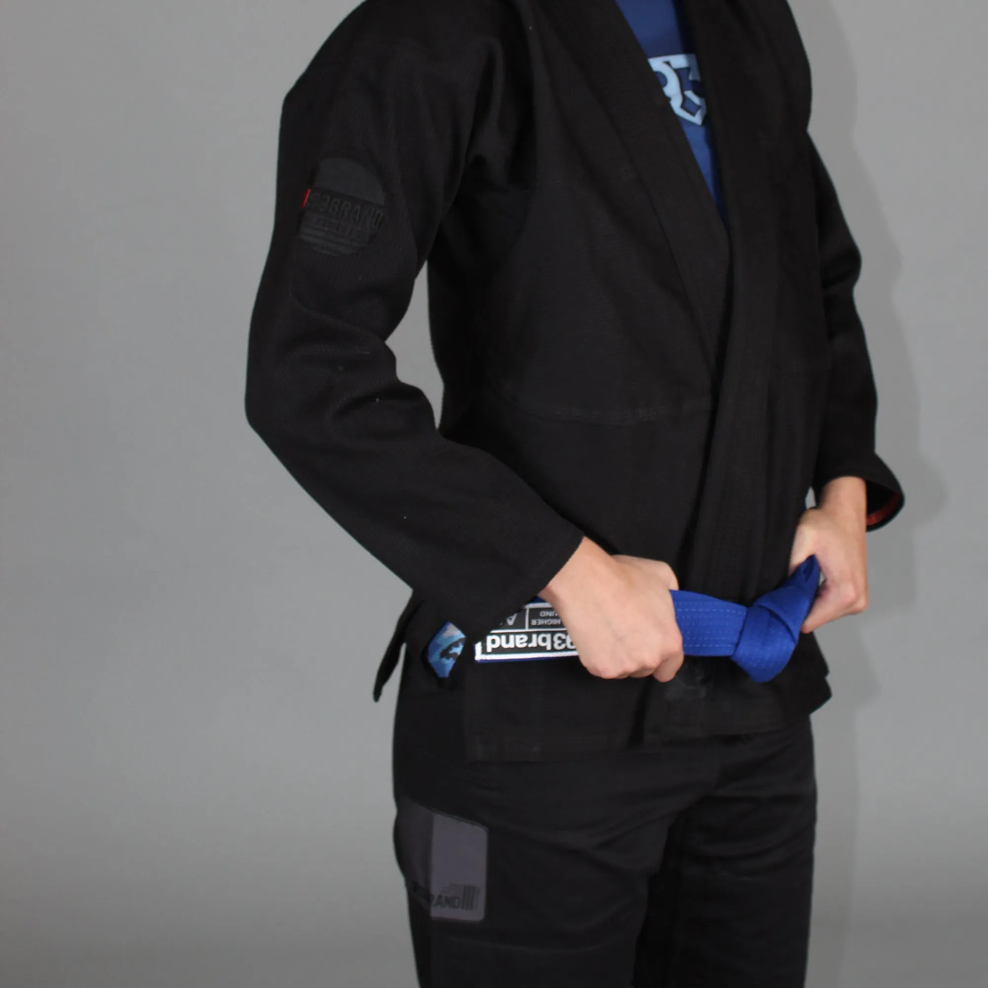 HOOKS V4 Women's Jiu Jitsu Gi - Blacked Out Special Edition