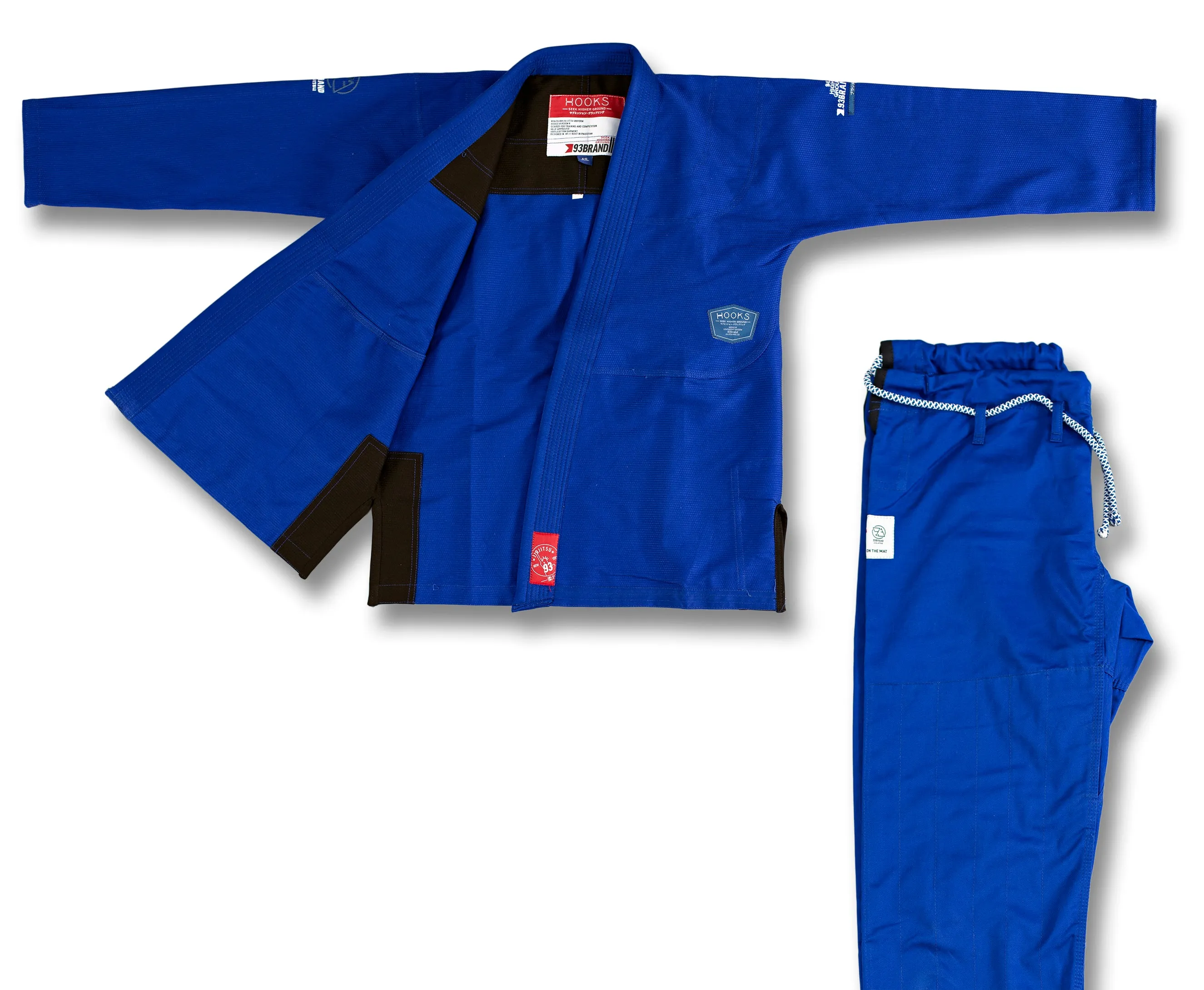 HOOKS V4 Women's Jiu Jitsu Gi - Blue