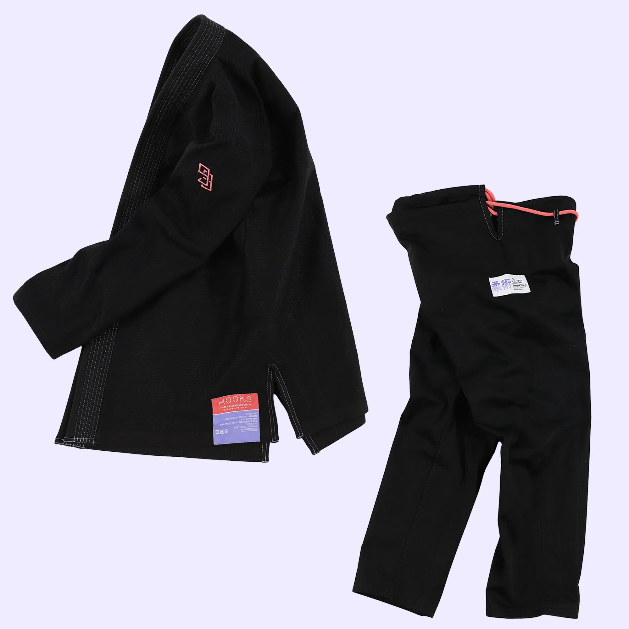 HOOKS V5 Women's Jiu Jitsu Gi - Black