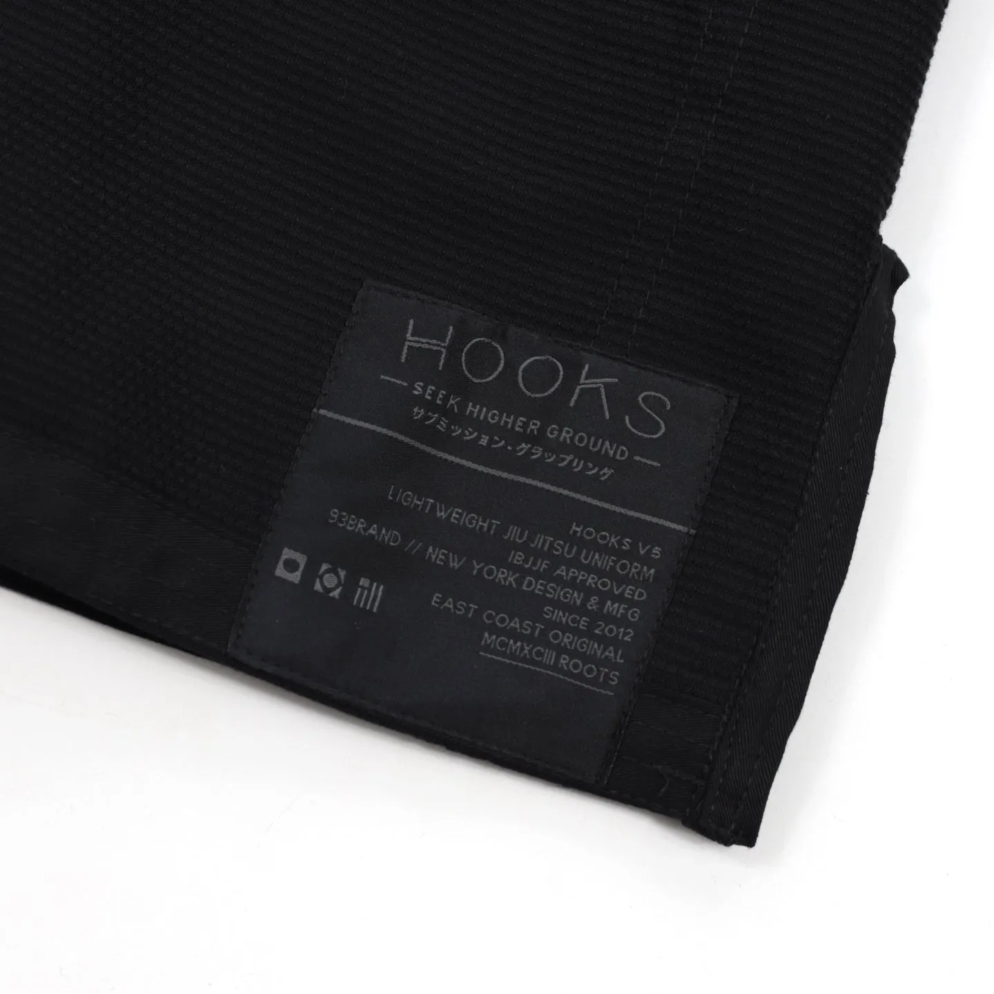 HOOKS V5 Women's Jiu Jitsu Gi - Blacked Out Edition