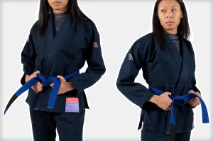 HOOKS V5 Women's Jiu Jitsu Gi - Navy