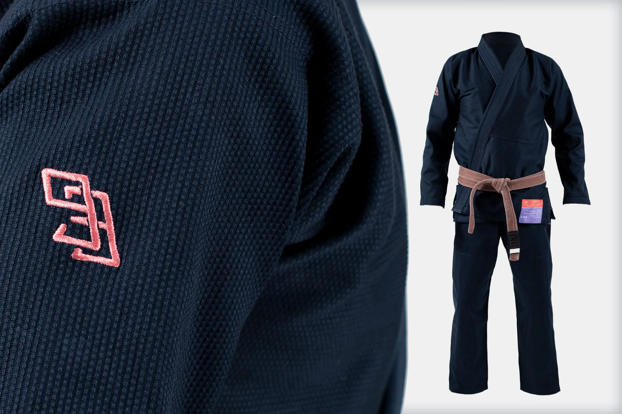 HOOKS V5 Women's Jiu Jitsu Gi - Navy