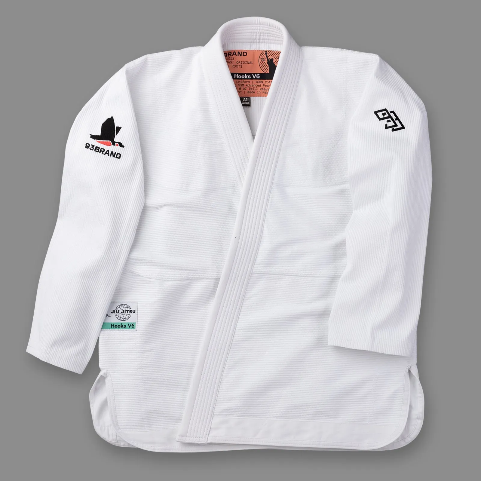 HOOKS V6 Jiu Jitsu Gi - White