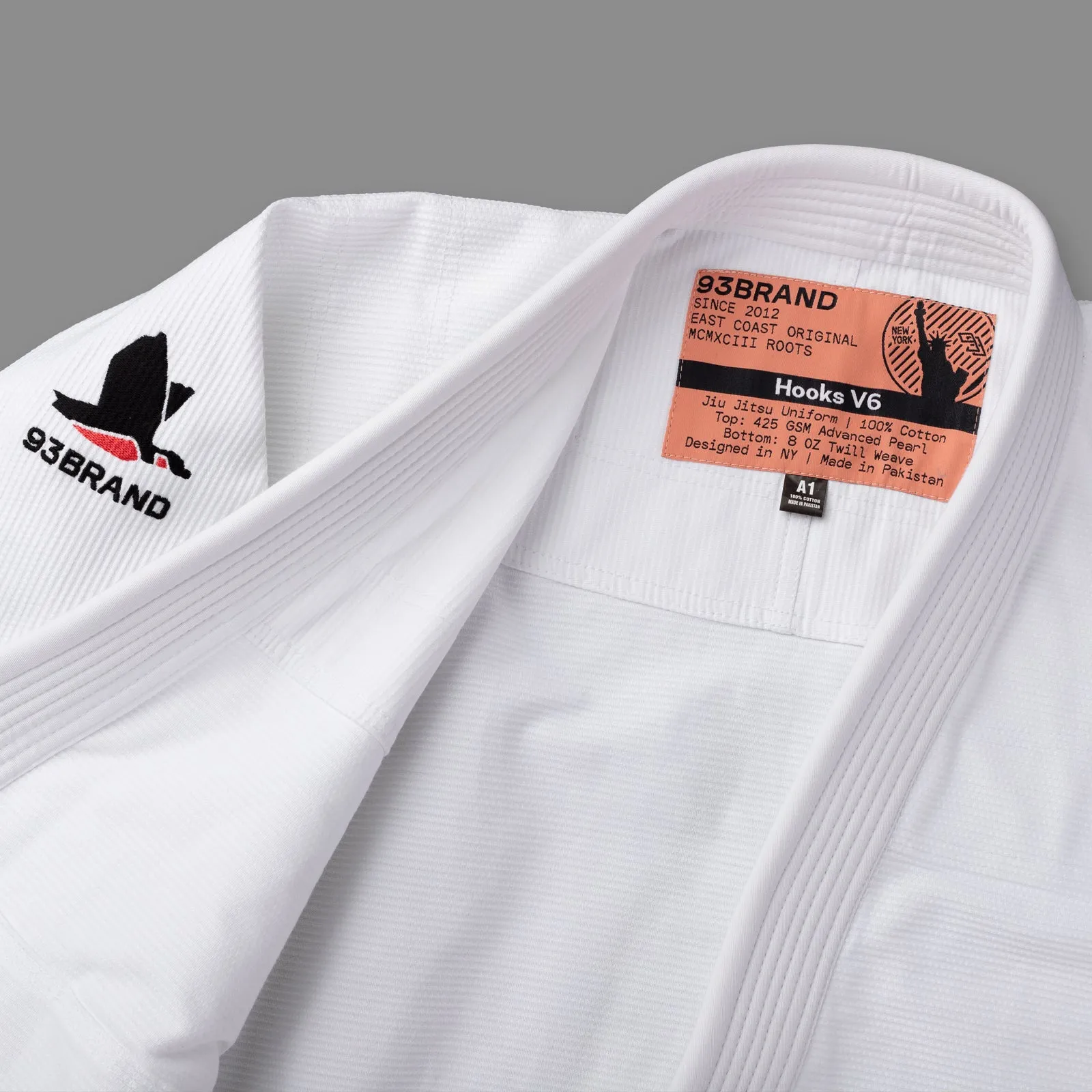 HOOKS V6 Jiu Jitsu Gi - White