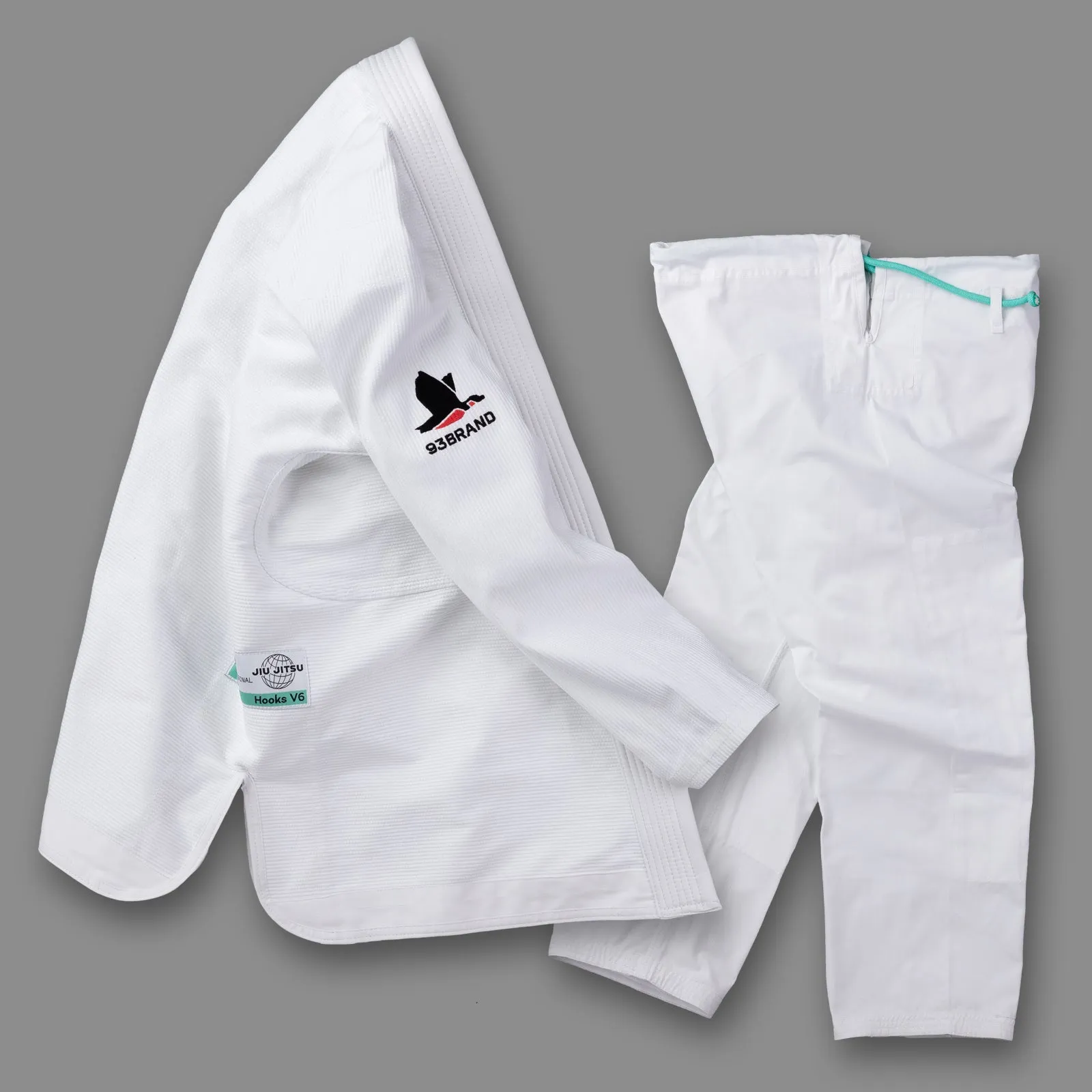 HOOKS V6 Jiu Jitsu Gi - White