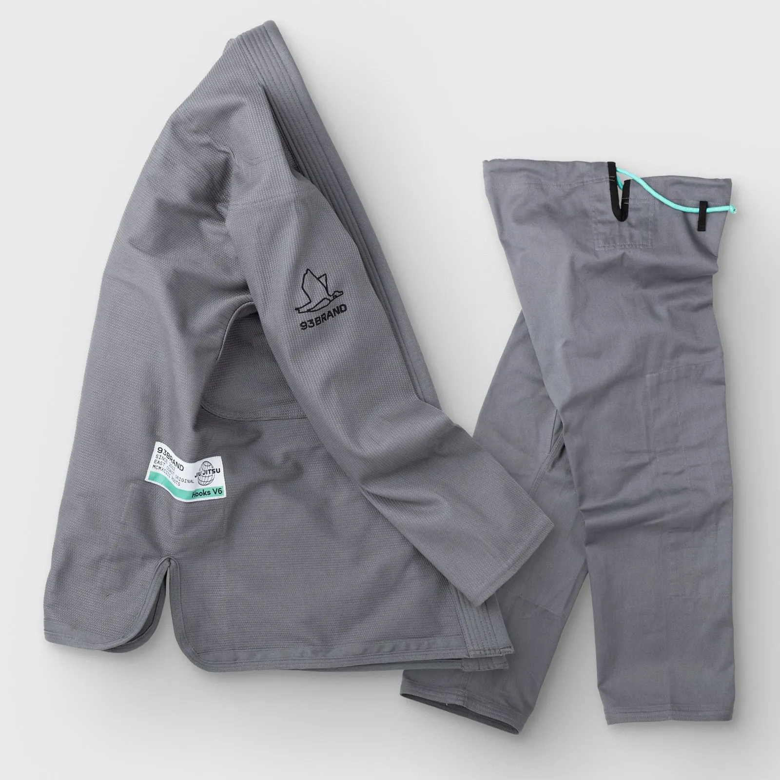 HOOKS V6 Women's Jiu Jitsu Gi - Grey