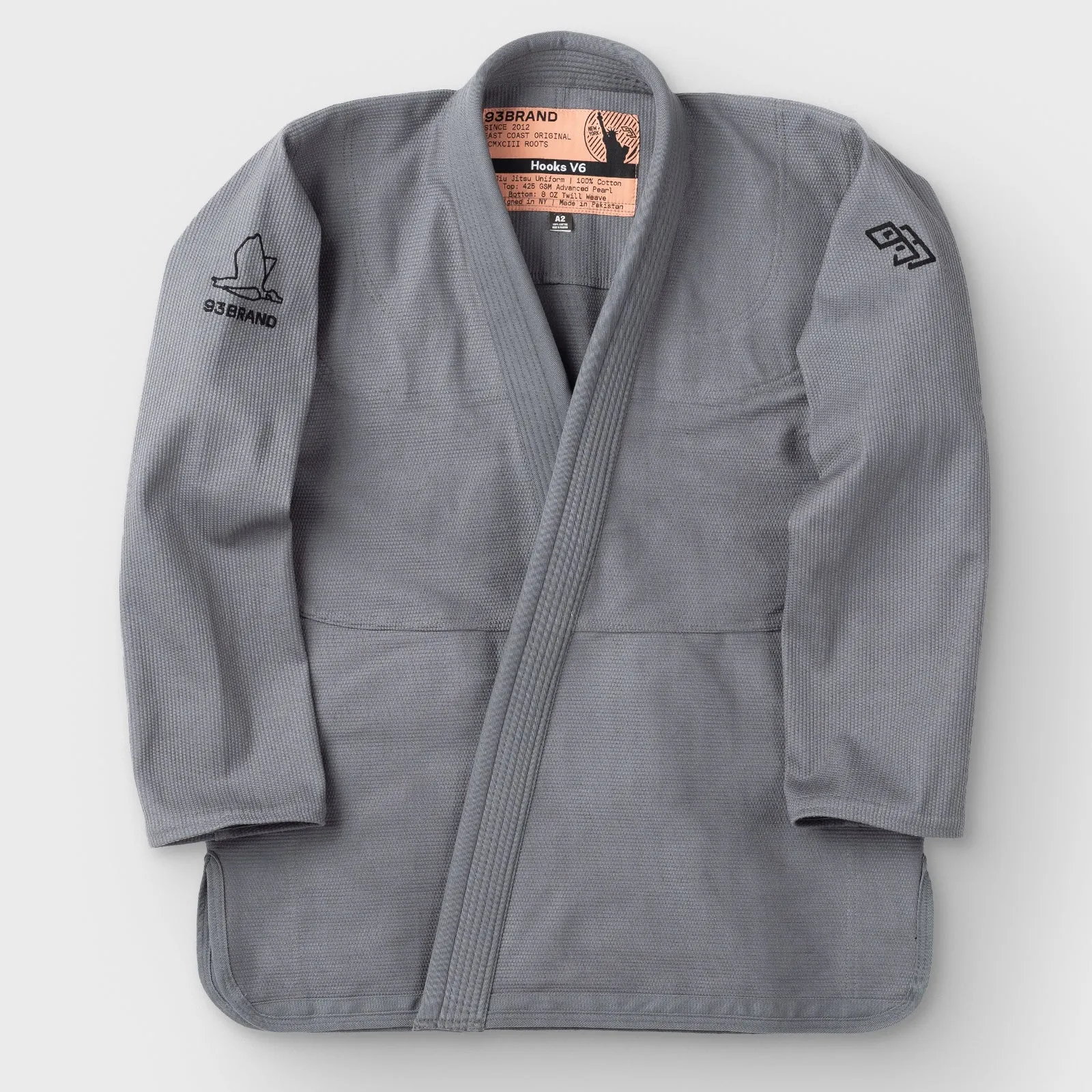 HOOKS V6 Women's Jiu Jitsu Gi - Grey