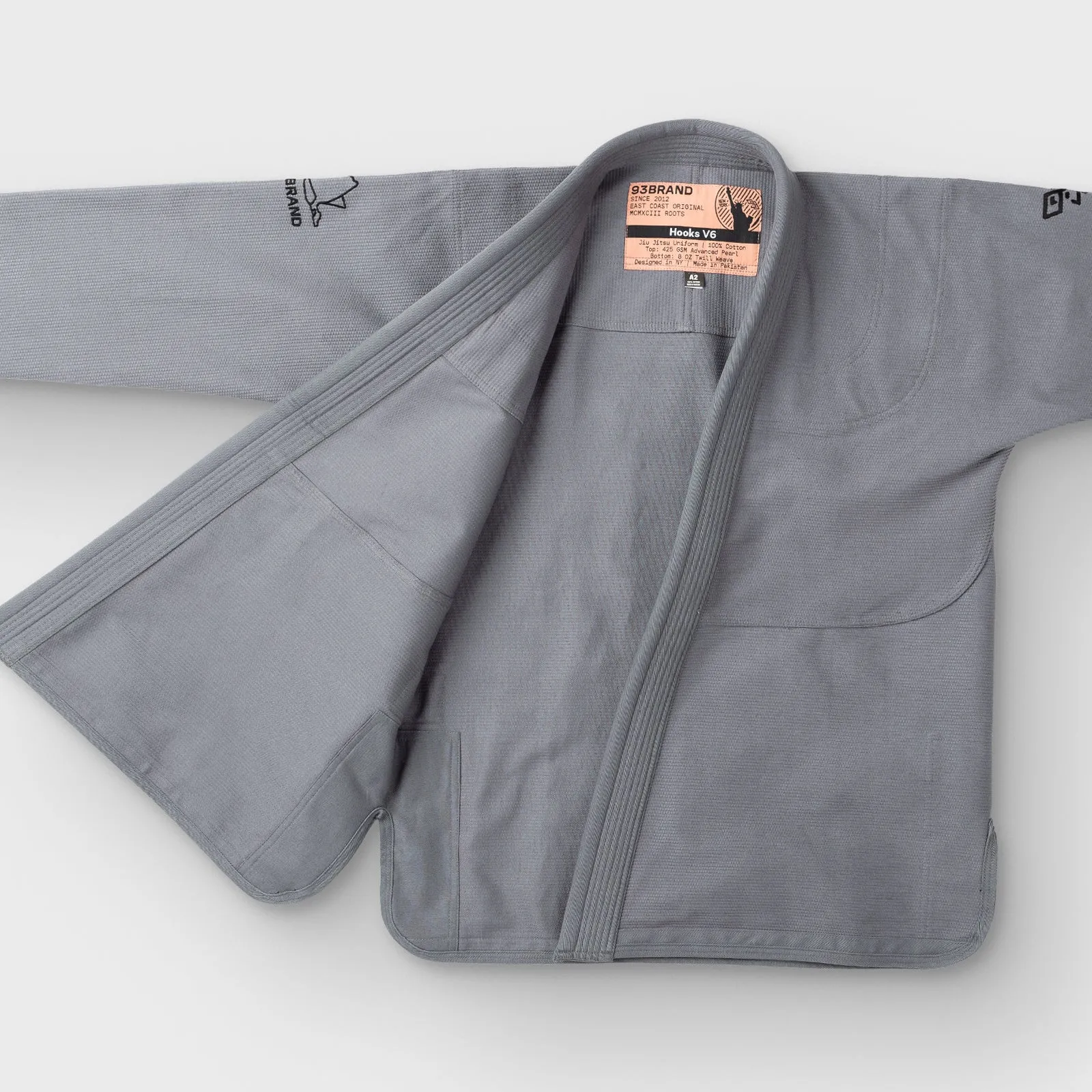 HOOKS V6 Women's Jiu Jitsu Gi - Grey