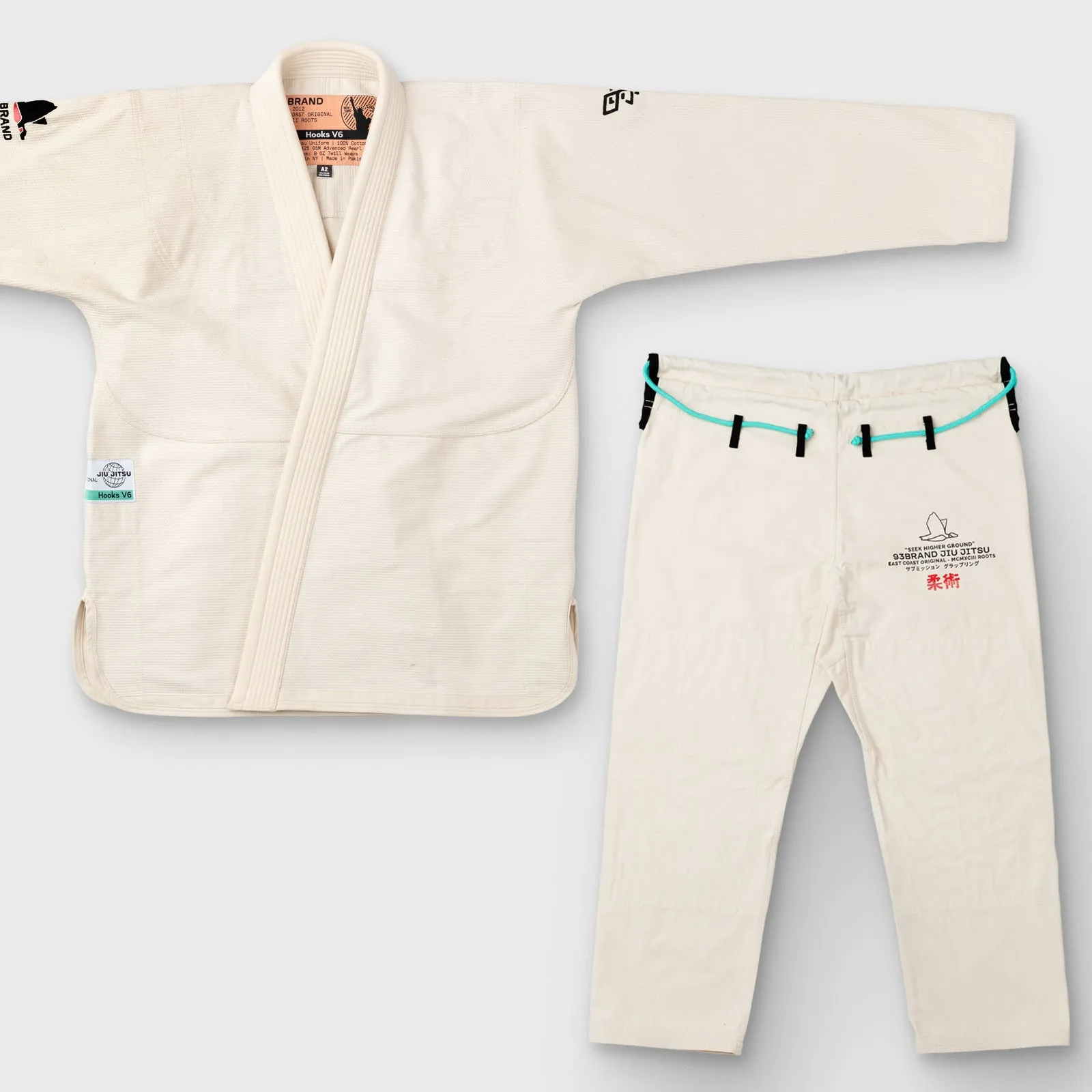 HOOKS V6 Women's Jiu Jitsu Gi - Unbleached