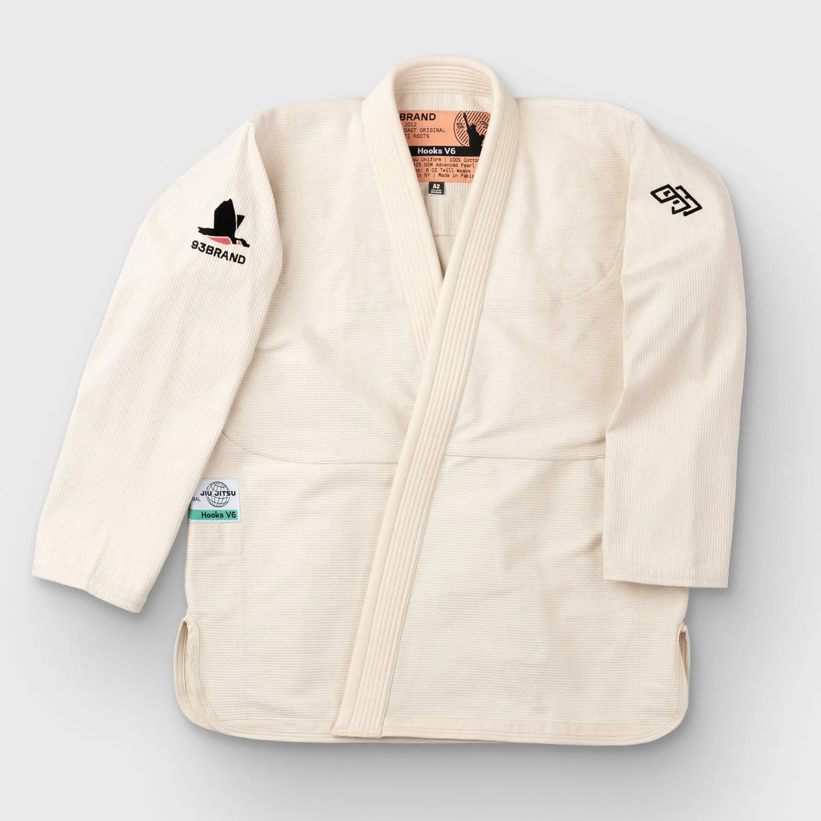 HOOKS V6 Women's Jiu Jitsu Gi - Unbleached