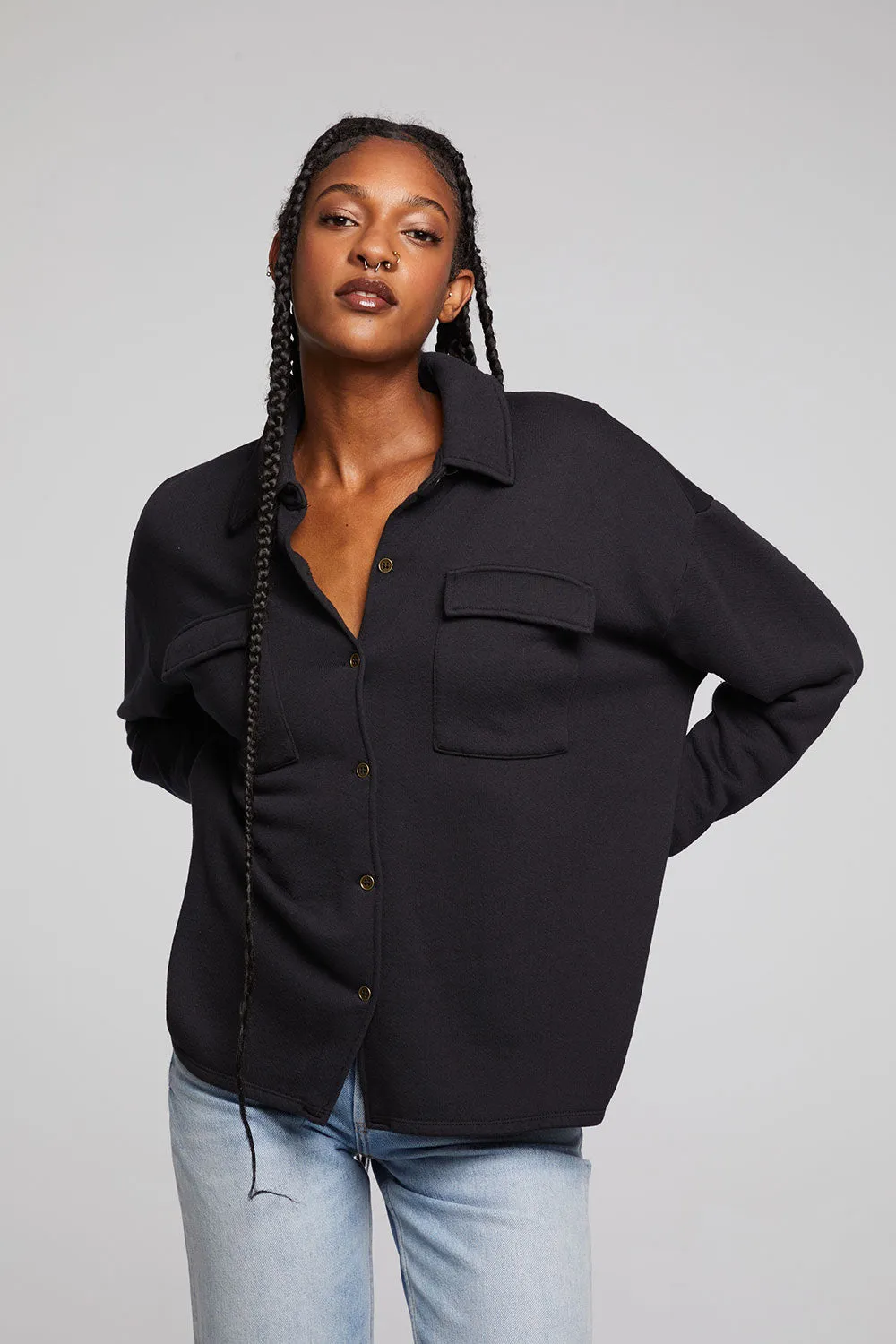 Hyde Licorice Button Down