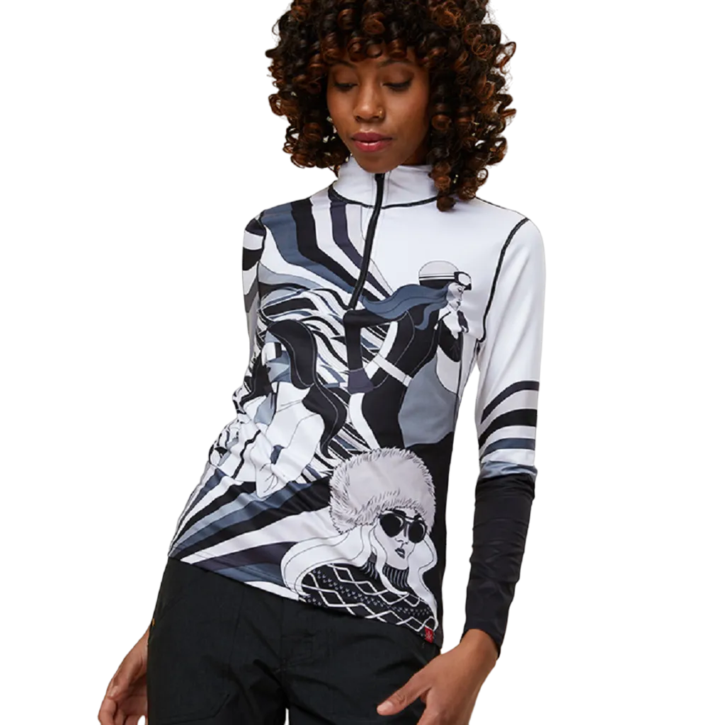 Krimson Klover Women's Vixen 1/2 Zip Top