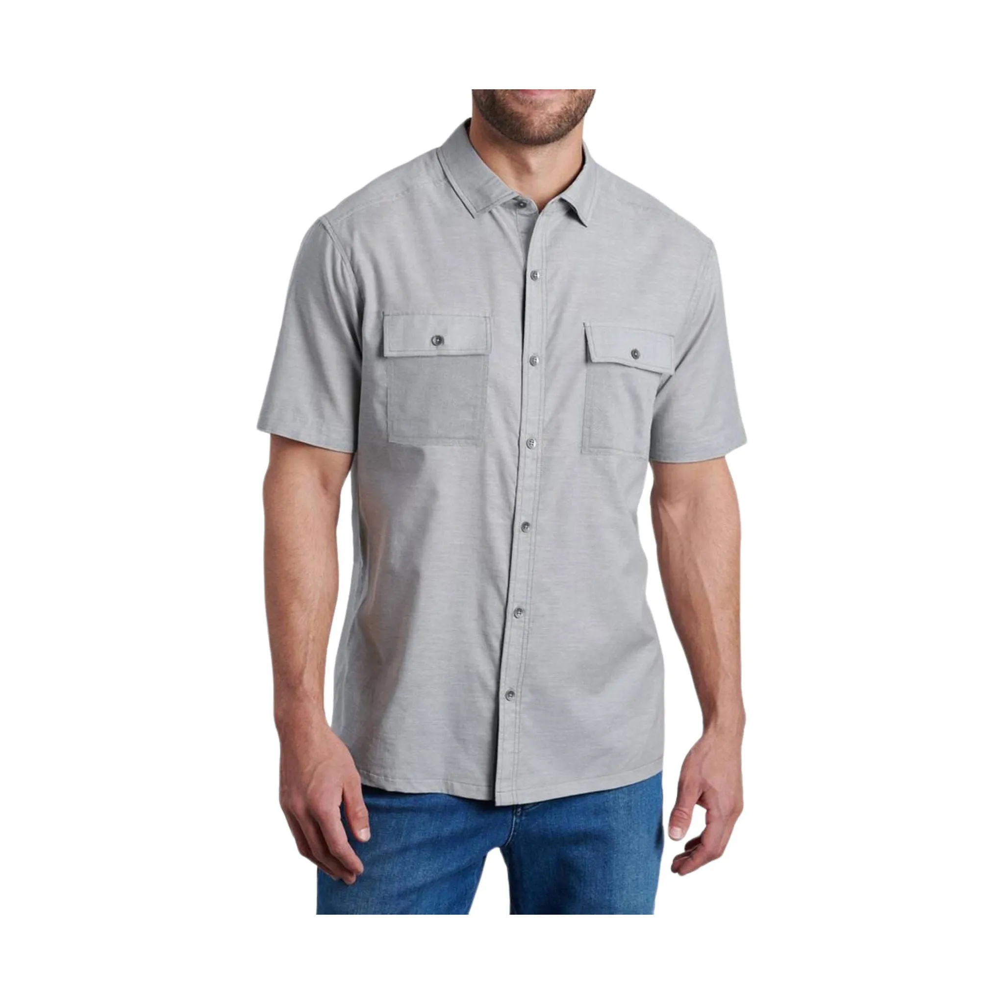 Kuhl Men's Thrive Short Sleeve - Fog FINAL SALE