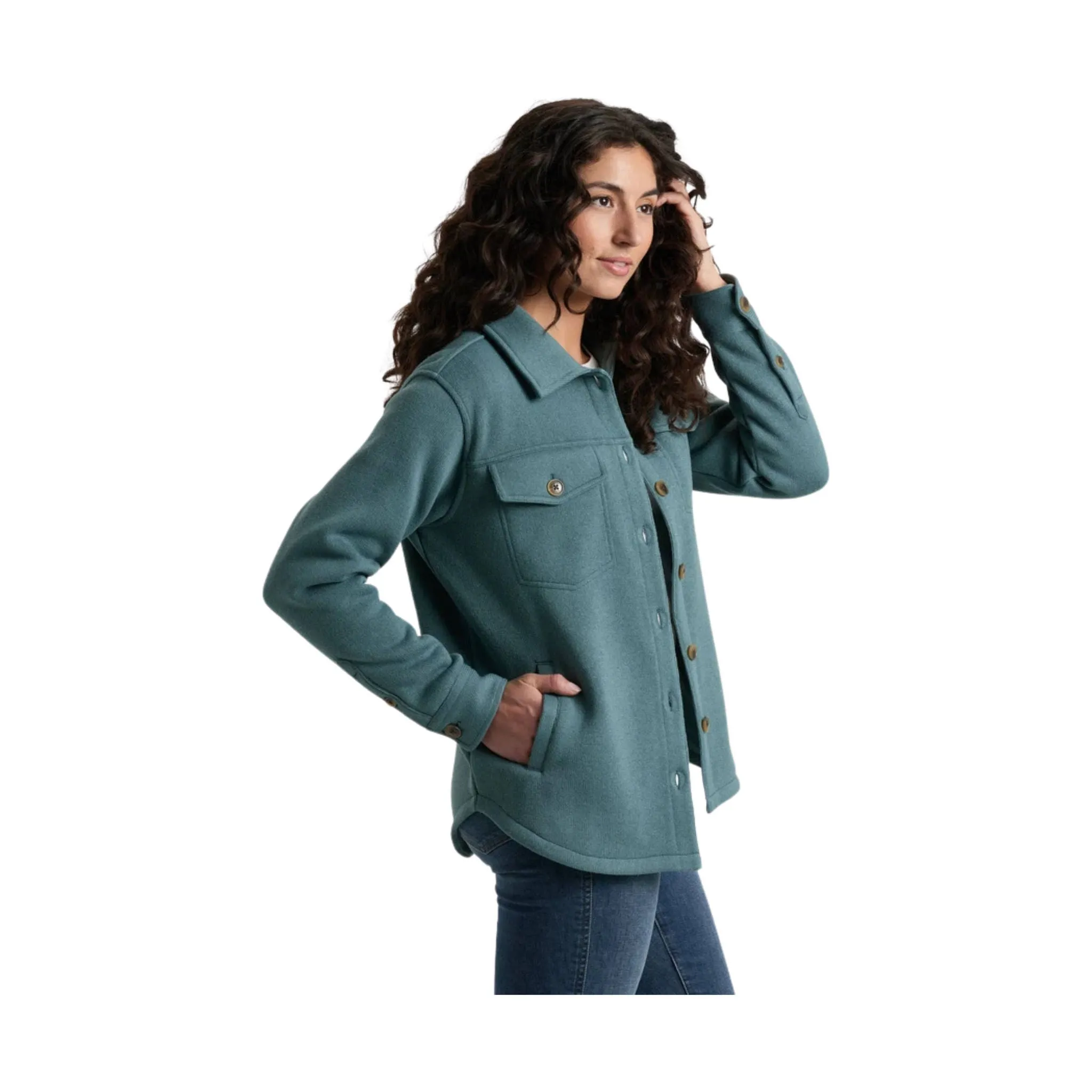 Kuhl Women's Highland Shirtjak - Mineral Blue