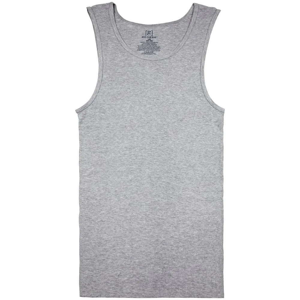 Men's 6 Pack Assorted Sleeveless Tank Tops