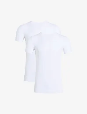 Men's Classic Microfiber V-Neck Undershirt 2-Pack